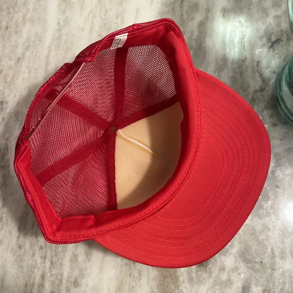 Vintage 1980’s Trucker Hat Snapback Cap ACME Rope NWOT Rare